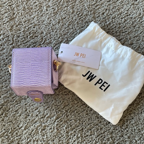 JW PEI Mini Lavender Square Box Bag - Picture 2 of 12